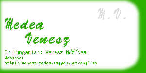 medea venesz business card